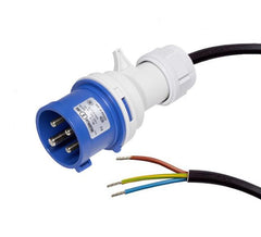 Installasjon av tilførselskabel til ladestasjon — CEE / Industristøpsel / plugg