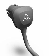 <b>Charge Amps RAY - Schuko til type 1 & type 2 - justerbar ladekabel 6A/10A/16A - 1-fas</b> - Elbilgrossisten - 9