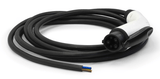 ITT CANNON — Pigtail ladekabel m/ Type 1 & 2 plugg/støpsel — 32A — 1-fas & 3-fas
