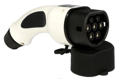 <b>OEM - Type 2 til type 2 spiralkabel</b><br>32A - 3-fas - Elbilgrossisten - 4