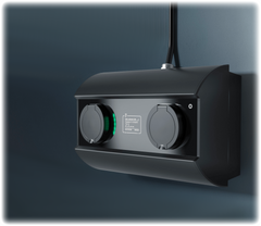 Wallbox Duo Mini - 32A/1-fas - 2x type 2 kontakt - Elbilgrossisten