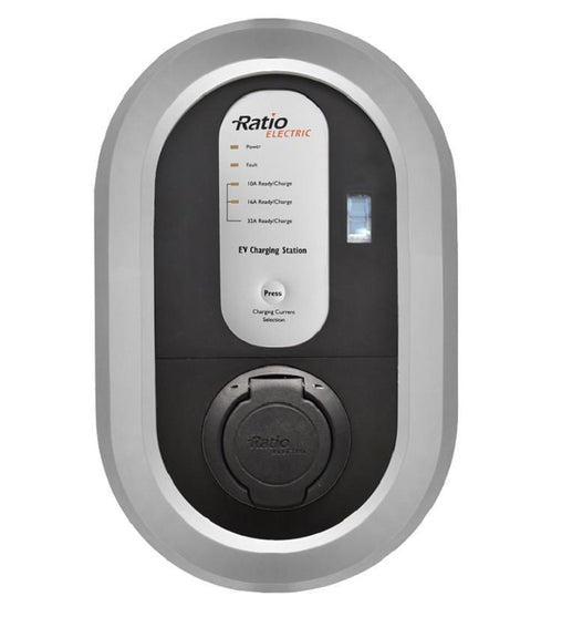 <b>Ratio EVCharge - 22kW - 32A/3-fas - Type 2</b> Type 2 kontakt / Uten kWt-teller / Uten tilførselskabel - Elbilgrossisten - 4