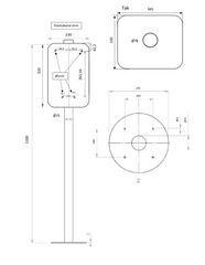 Ladestolpe / ladesøyle til Viridian E—Lite