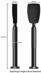 Standard ladestolpe for ZapCharger Pro