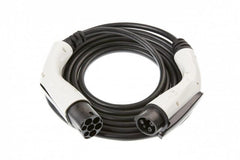 <b>ITT CANNON - Type 2 til type 1 ladekabel</b><br>32A - 1-fas 4 meter - Elbilgrossisten - 1