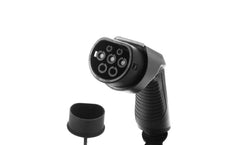 SPARK Black — Schuko / CEE til type 1/2 — justerbar ladekabel 6/10/16A — 1-fas