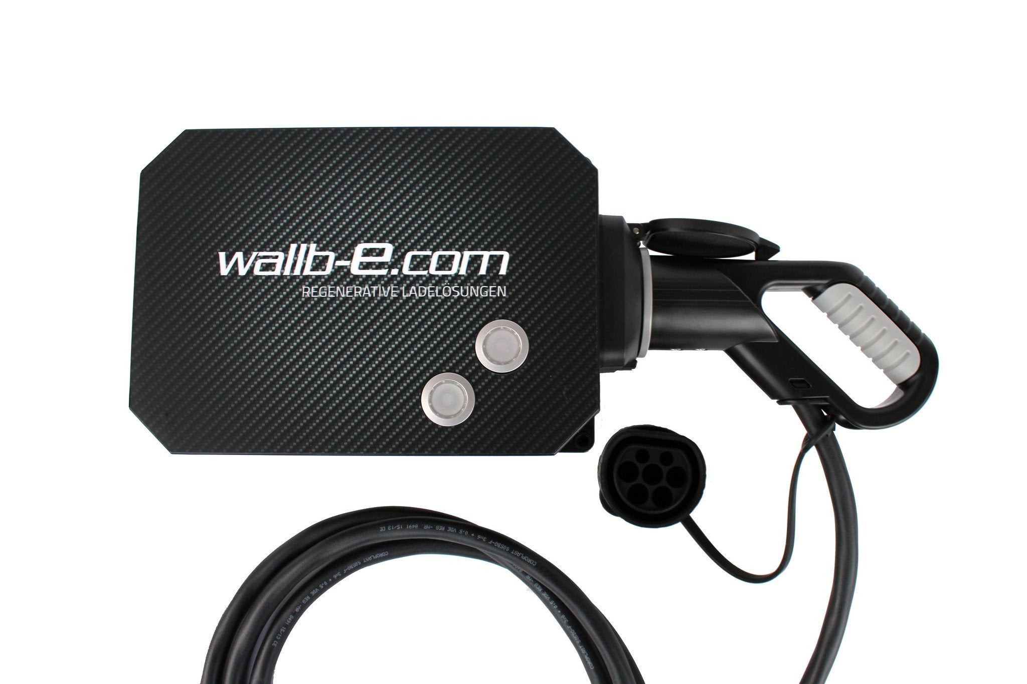 <b>Wallb-e Eco 2.0 - 3,7kW - 16A/1-fas - Type 1 & 2</b>  - Elbilgrossisten - 1