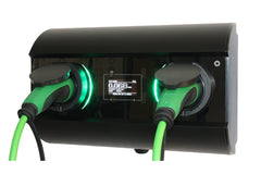 Wallbox Duo Mini - 32A/1-fas - 2x type 2 kontakt - Hjemmelader - Elbilgrossisten